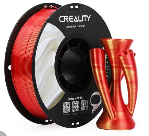 CR-Silk Filament 1.0Kg 1.75mm Golden Red
