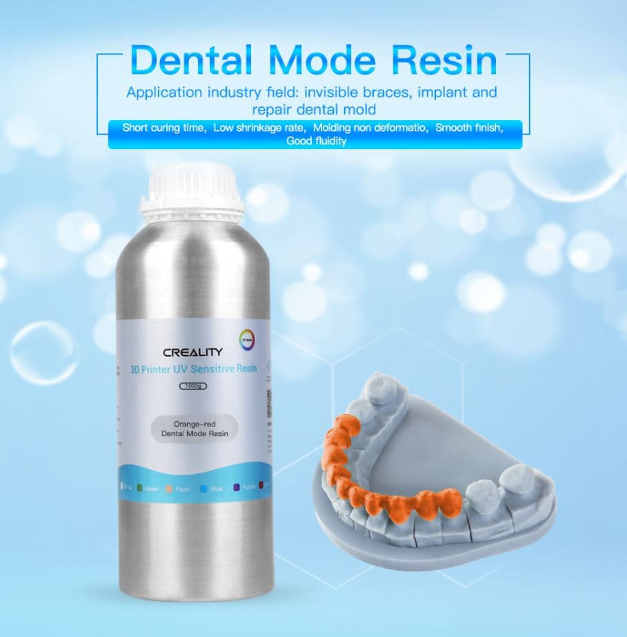 LCD Dental Mode Resin 500g - Color: Orange