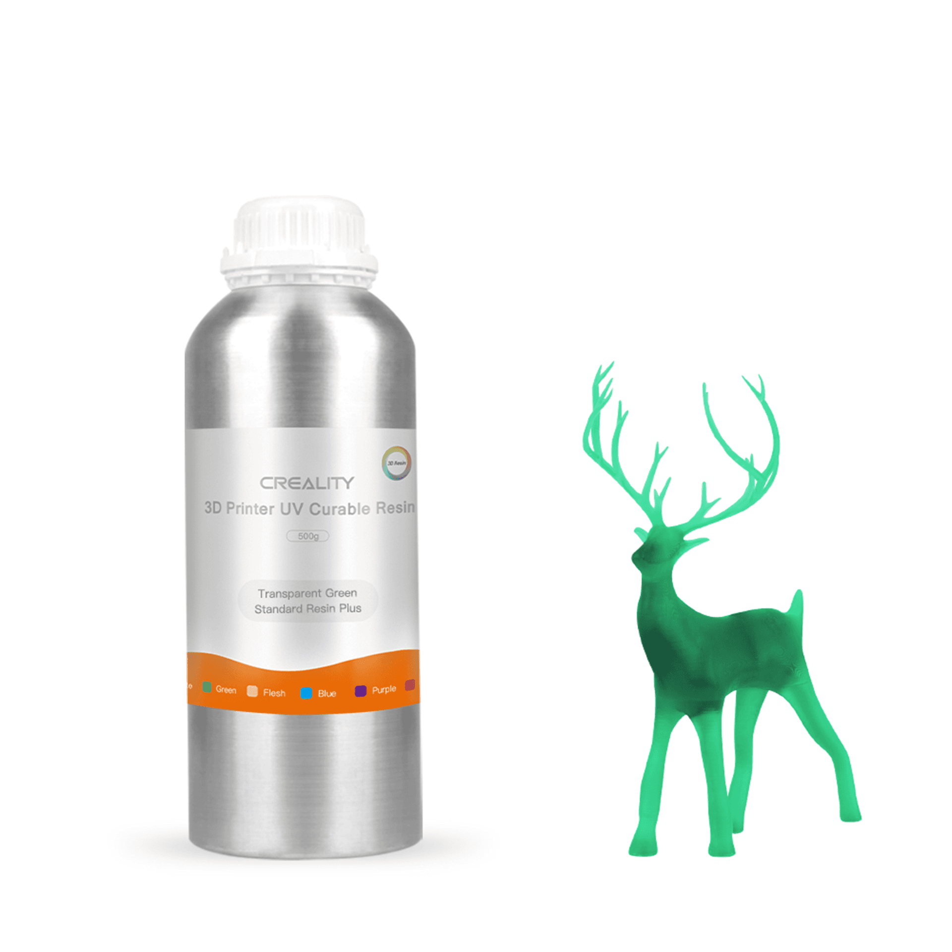 LCD Standard Resin Plus 500g - Transparent Green